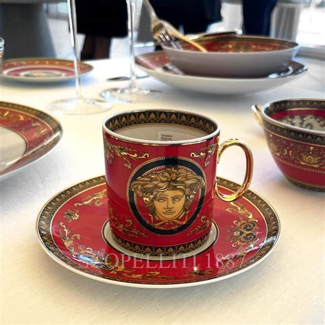 fake versace coffee cups|versace coffee cup and saucer.